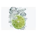 Vliestapete Lime Bubbles | Grün