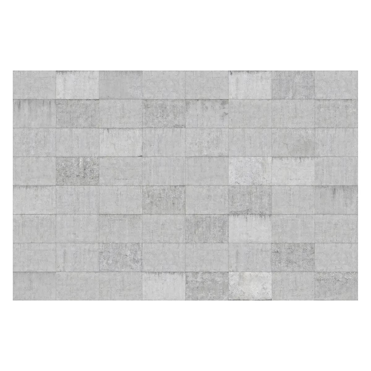 Vliestapete Beton Ziegeloptik | Grau