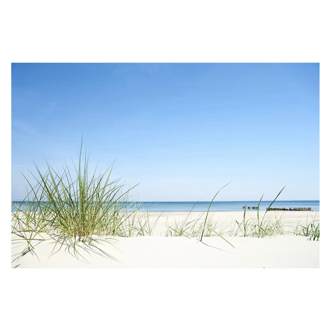 Vliestapete Ostseeküste | Mehrfarbig