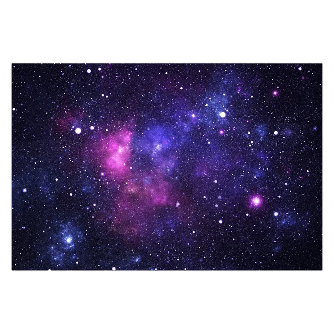 Vliestapete Galaxie | Blau