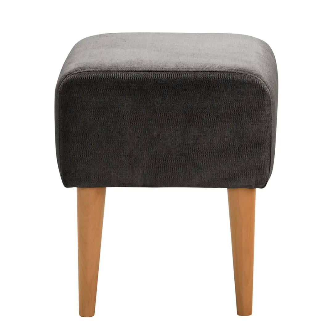 Polsterhocker Oldbury I | Grau
