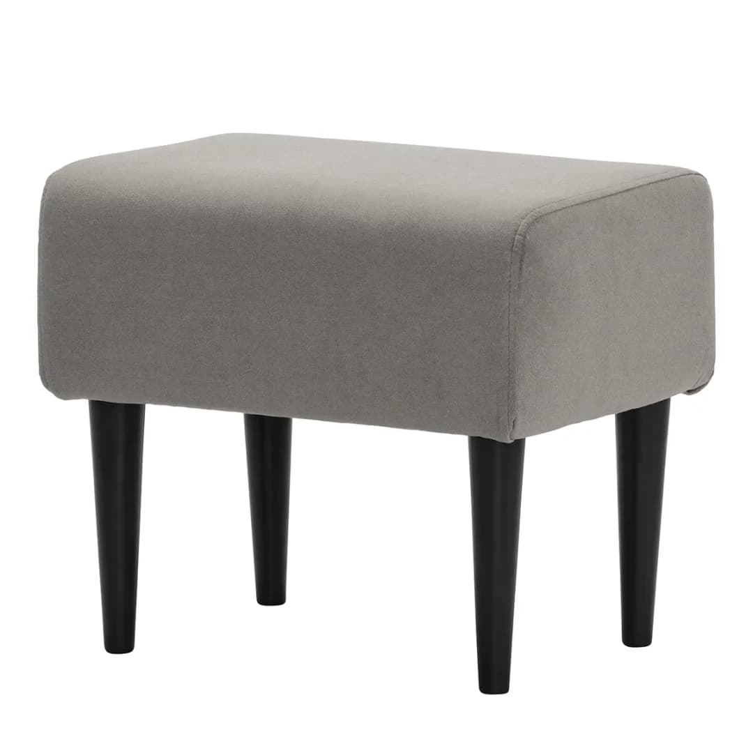 Polsterhocker Oldbury | Grau