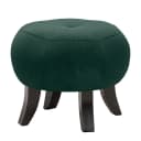 home24 Polsterhocker Leke | Blau