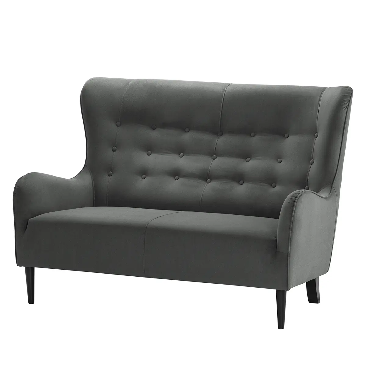 Sofa Leke I 2-Sitzer | Grau
