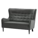 Sofa Leke I 2-Sitzer | Grau