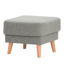 Polsterhocker Bette II | Grau