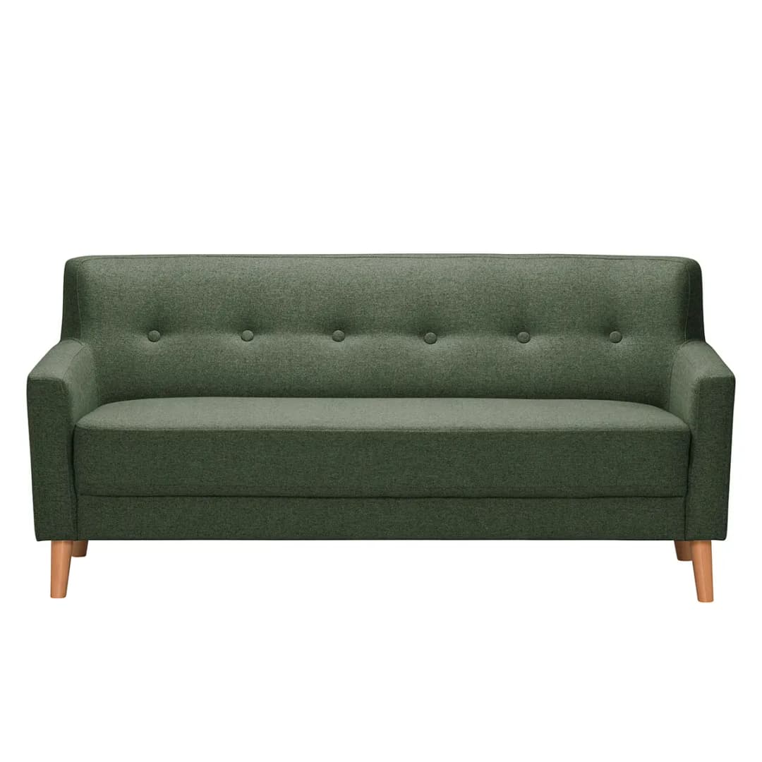Sofa Bette 3-Sitzer | Grün
