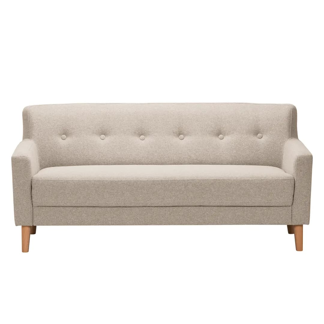 Sofa Bette II 3-Sitzer | Grau
