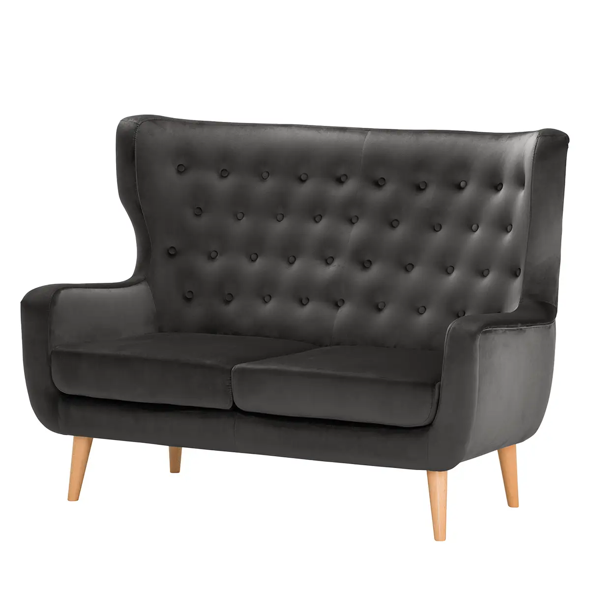 Sofa Boyka I 2-Sitzer | Grau
