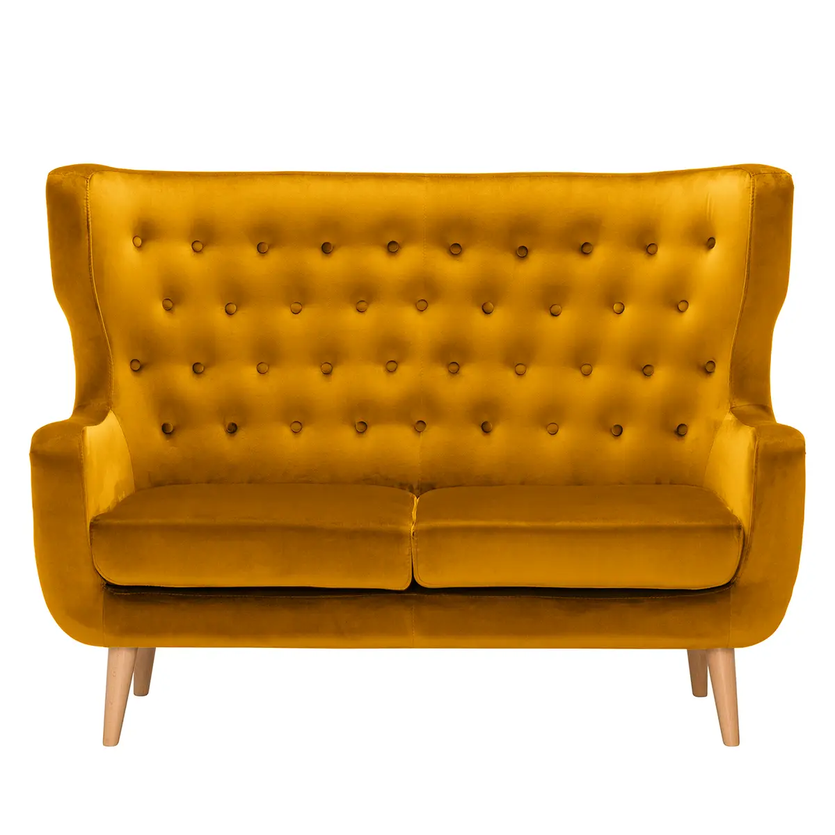 Sofa Boyka I 2-Sitzer | Gelb