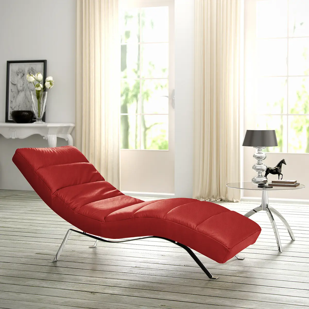 Relaxliege Kasson | Rot
