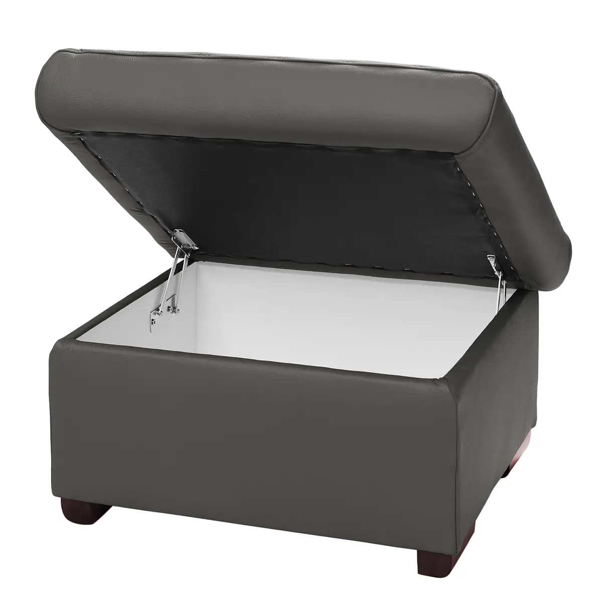 Polsterhocker Lamexa | Grau