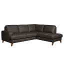 Ecksofa London | Braun