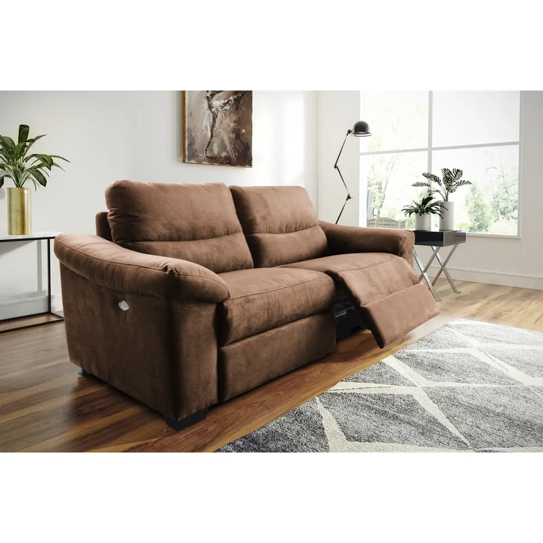 Sofa Lamexa II 2,5-Sitzer | Braun
