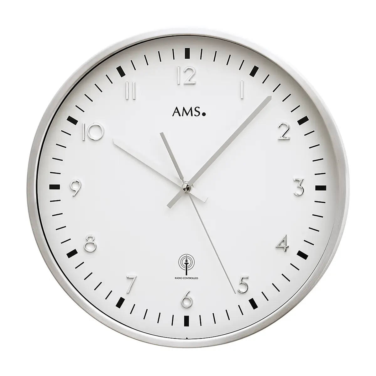 Wanduhr Con Con | Silber