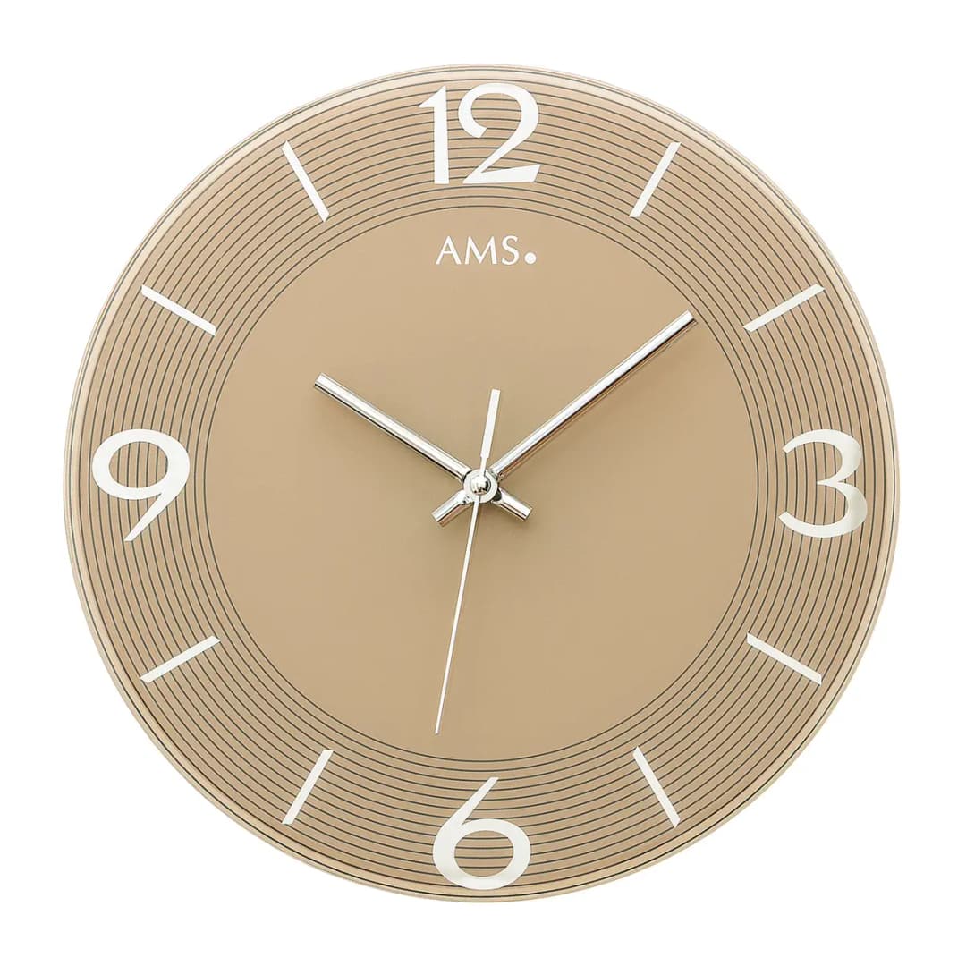 Wanduhr Kettig | Braun