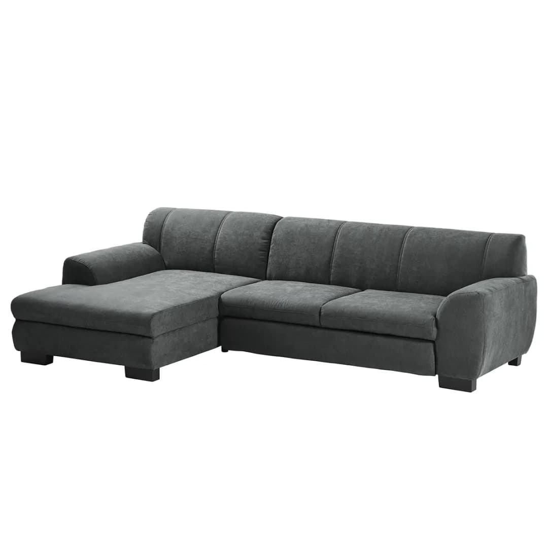 Ecksofa Lefroy | Grau