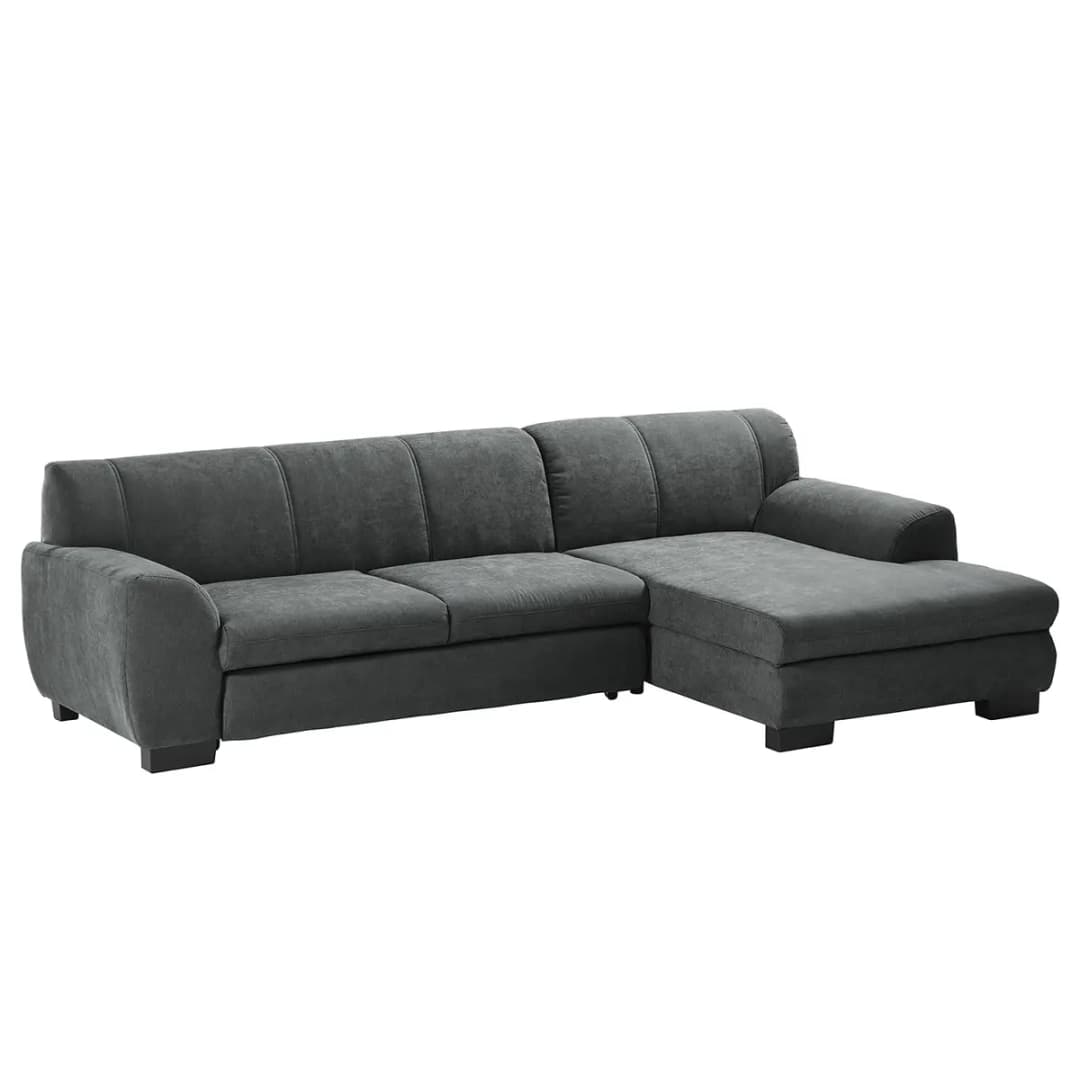 Ecksofa Lefroy | Grau
