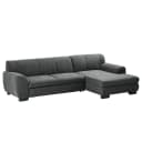 Ecksofa Lefroy | Grau