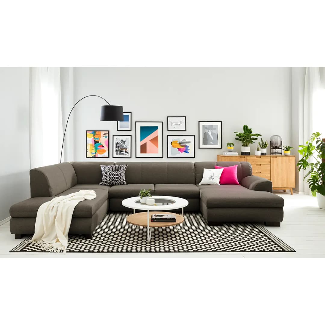 Wohnlandschaft Lefroy | Braun