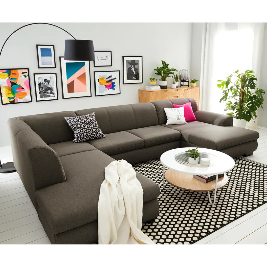 Wohnlandschaft Lefroy | Braun