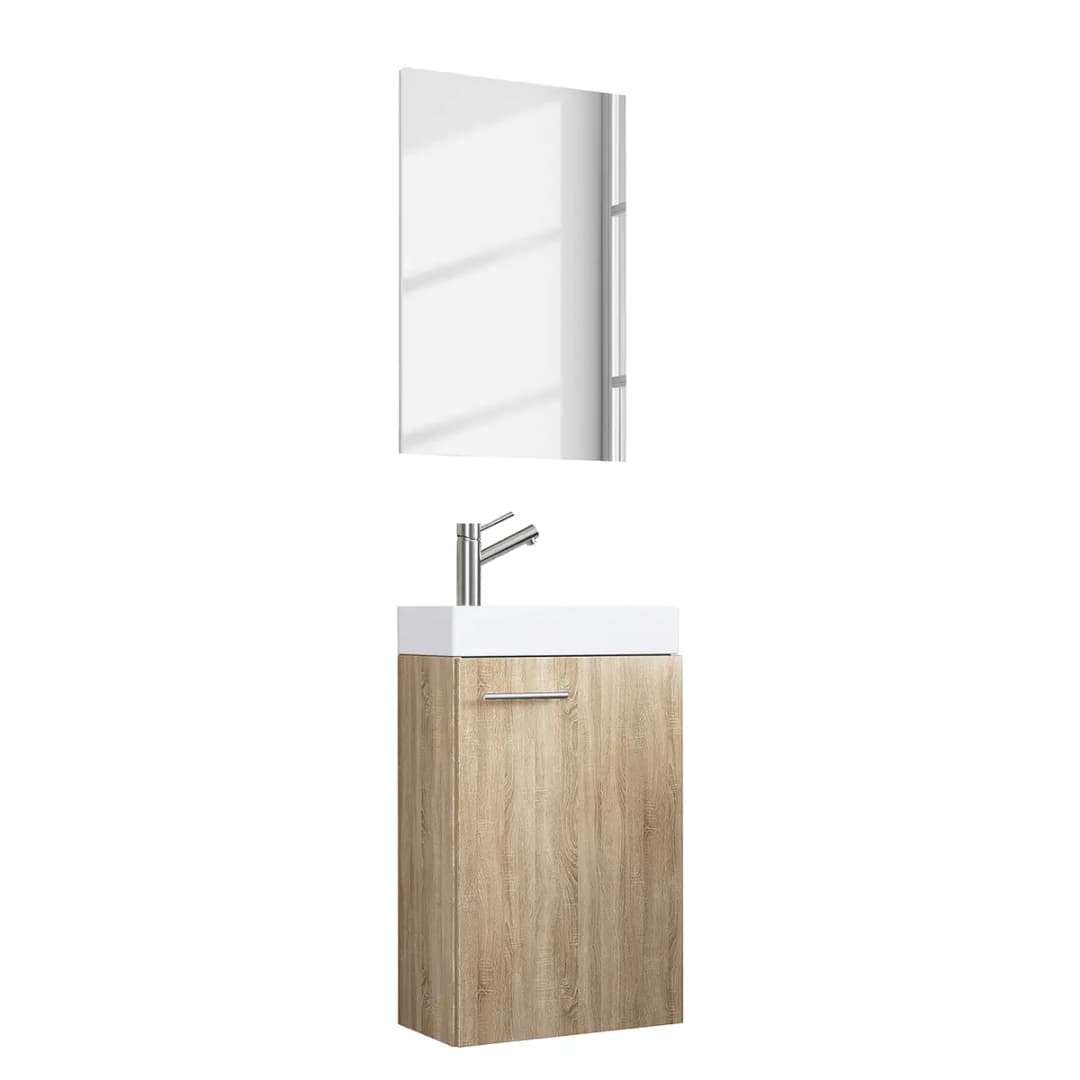 Badezimmerset Slito I 3-teilig | Braun