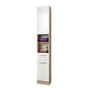 Hochschrank 30cm Weiß | Weiß