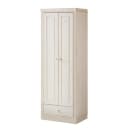 Massiver Garderobenschrank Lillehammer | Weiß