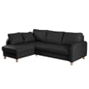 Ecksofa Monserrat | Schwarz