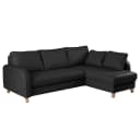 Ecksofa Monserrat | Schwarz