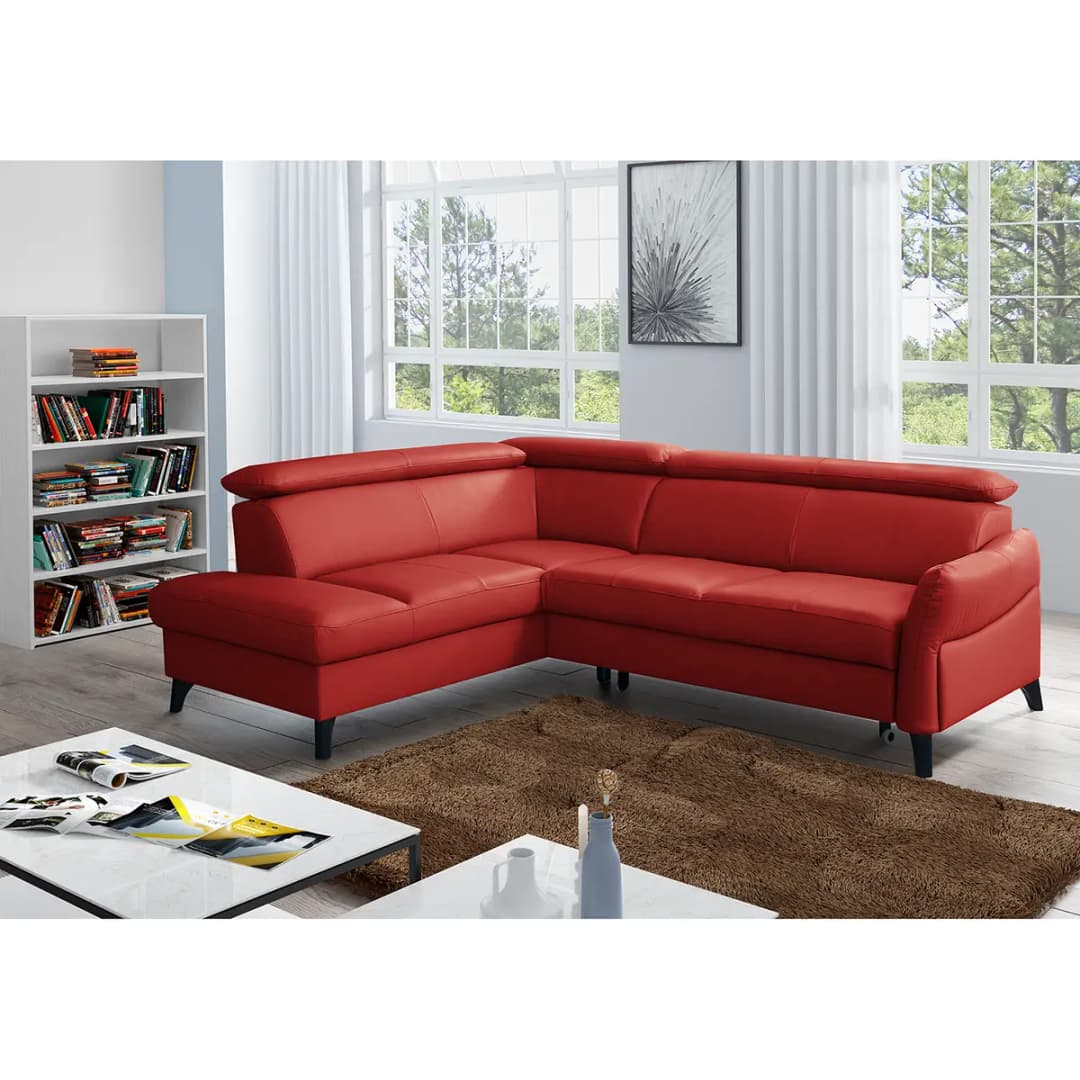 Ecksofa Junin | Rot