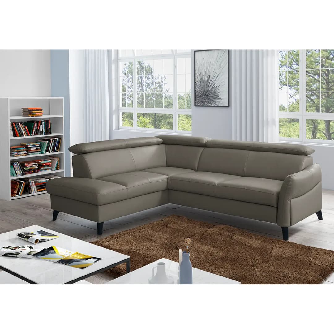 Ecksofa Junin | Braun