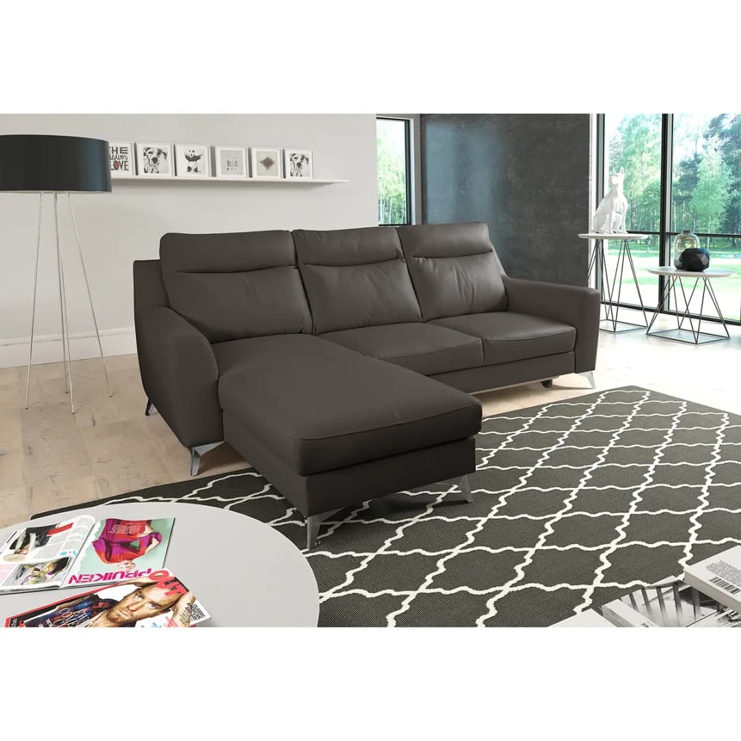 Ecksofa Navarro | Braun