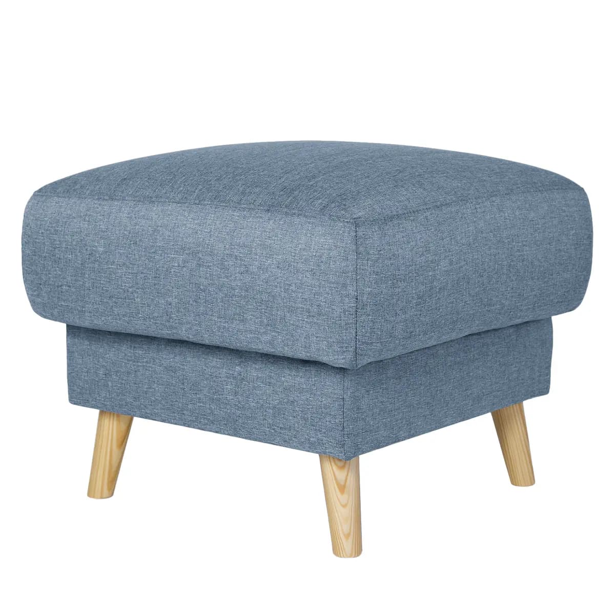 Polsterhocker Luba | Blau