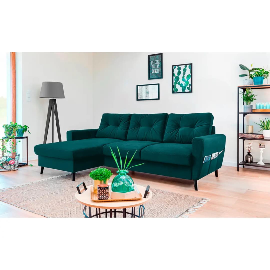 Ecksofa Krysia | Blau