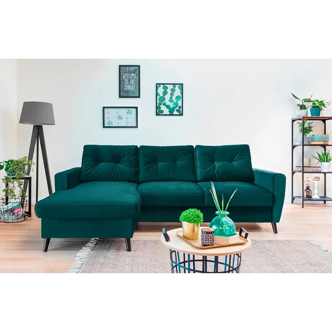 Ecksofa Krysia | Blau