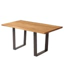 Esstisch IV 180 x 90cm Schwarz | Braun