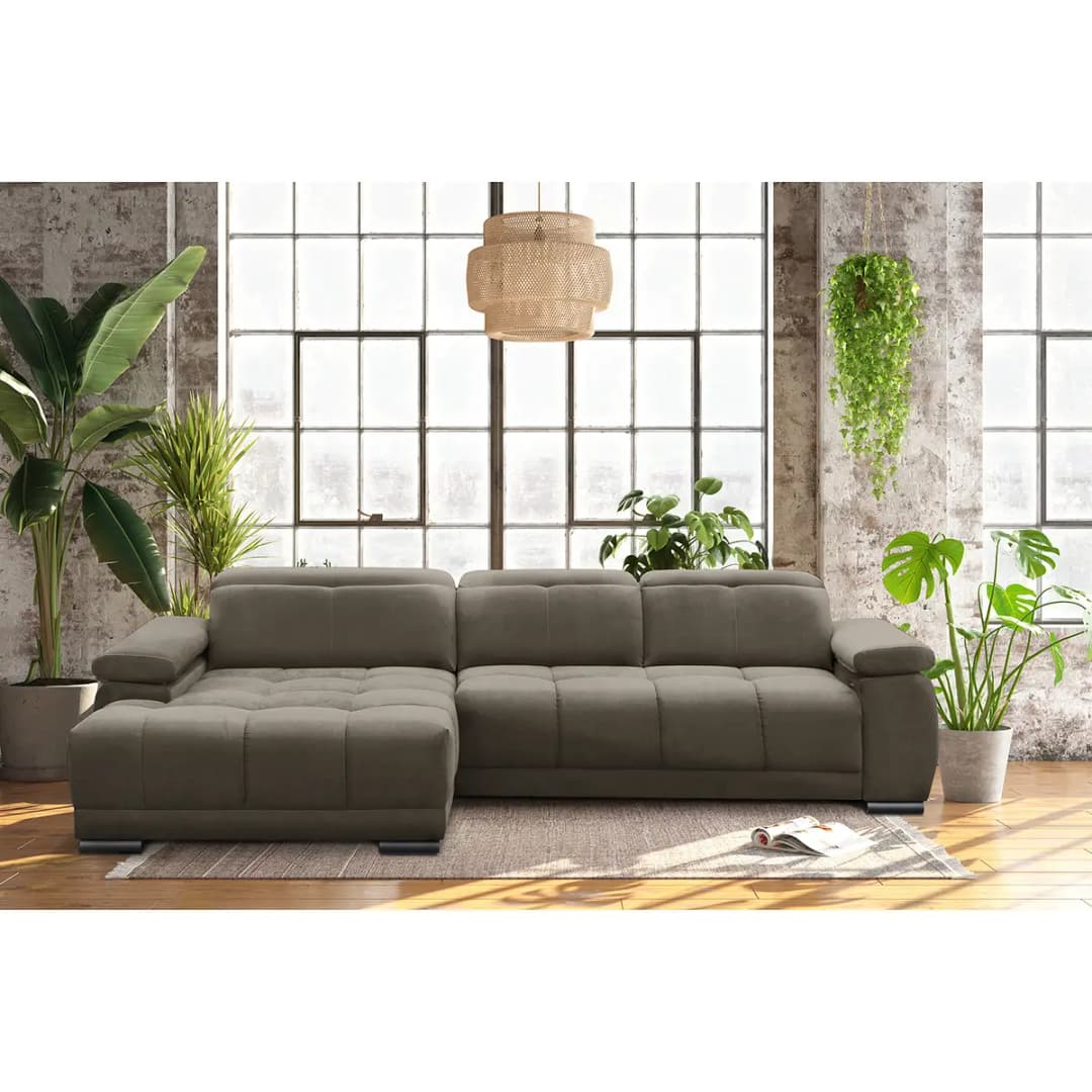 Ecksofa Limeria | Braun