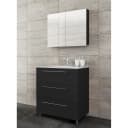 Badezimmerset Melville IV 3-teilig 60cm | Schwarz