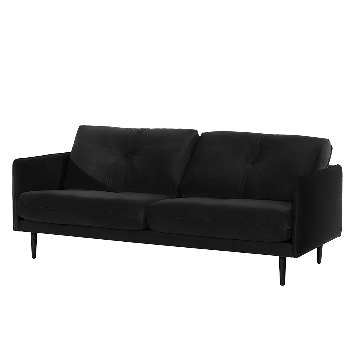 Sofa Pigna 3-Sitzer | Schwarz
