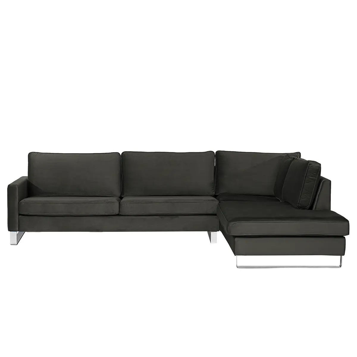 Ecksofa Ravi | Grau