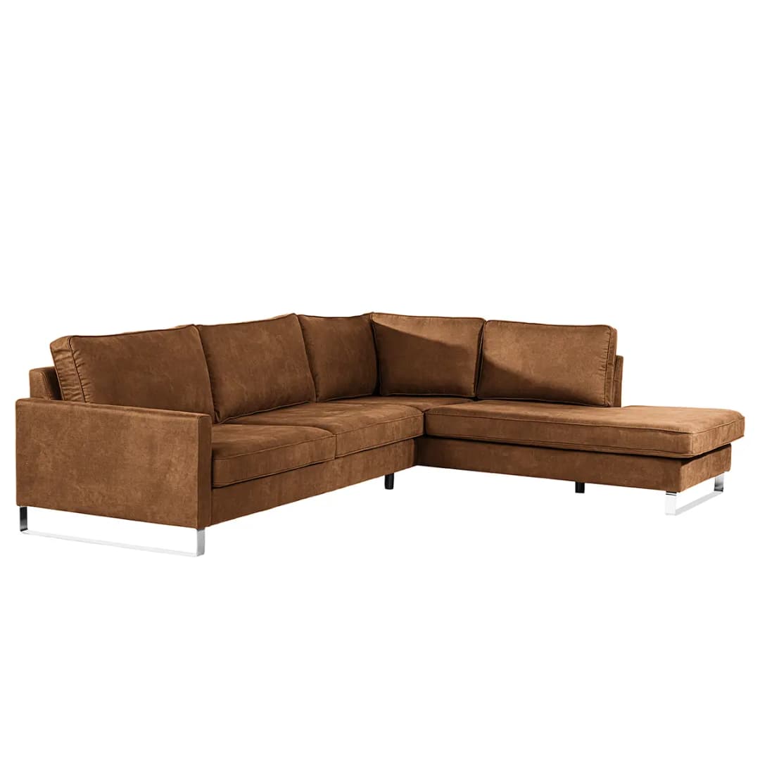 Ecksofa Bice | Braun