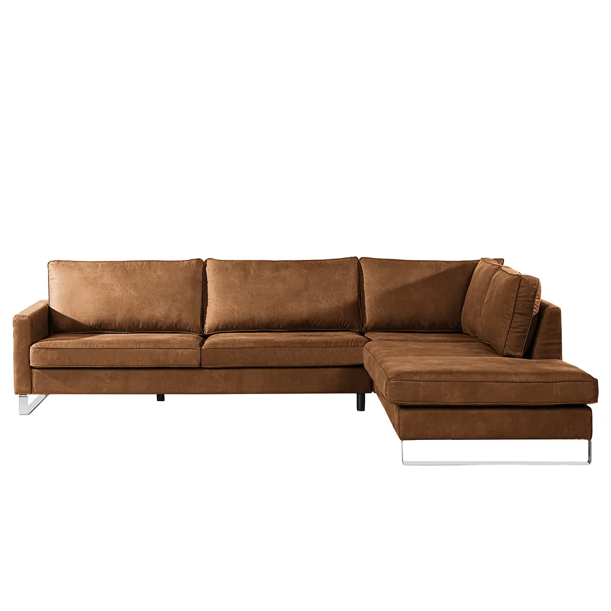 Ecksofa Bice | Braun