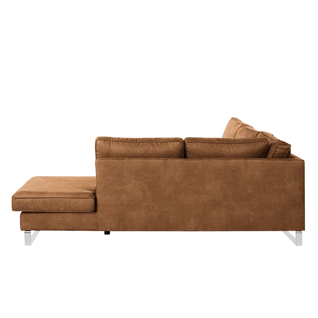 Ecksofa Bice | Braun