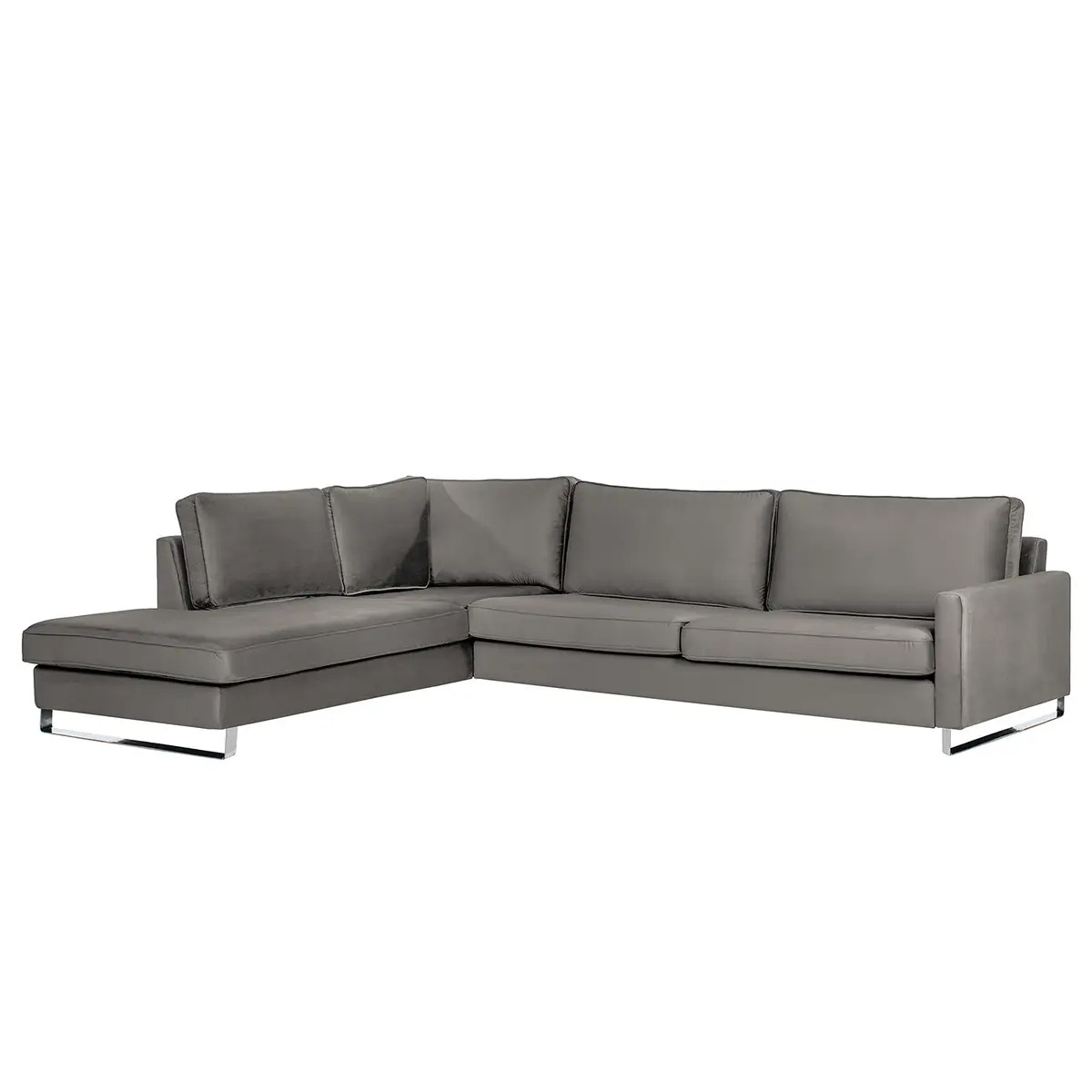 Ecksofa Ravi | Grau