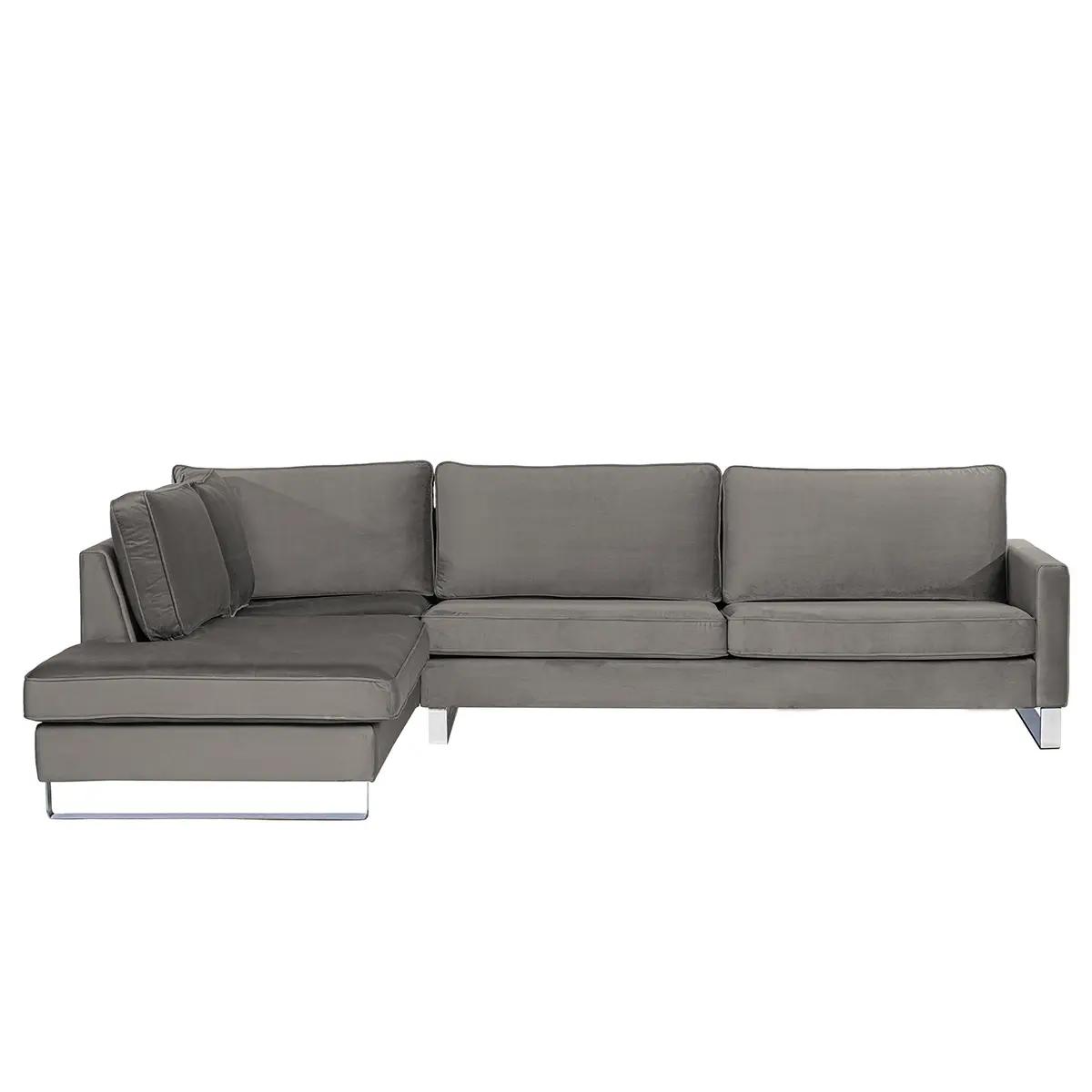 Ecksofa Ravi | Grau