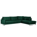 Ecksofa Ravi | Grün