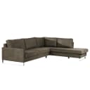 Ecksofa | Braun