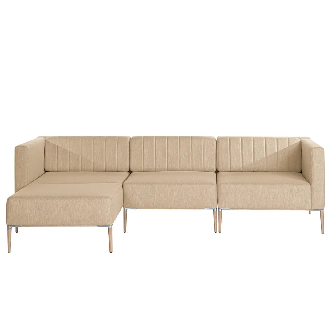 Ecksofa Luparo | Beige