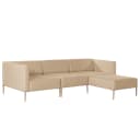 Ecksofa Luparo | Beige